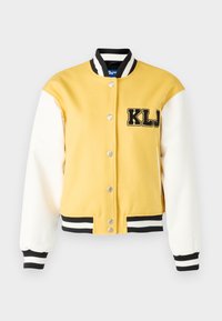 Karl Lagerfeld Jeans BASEBALL JACKET Bomberjacke mellow yellow