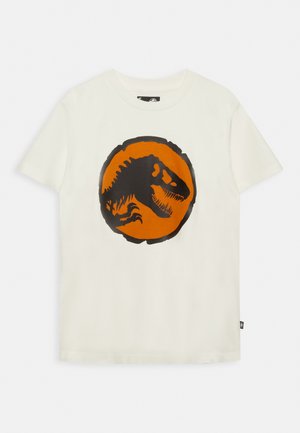 JURASSIC WORLD ROXO UNISEX - Tričko s potlačou - white