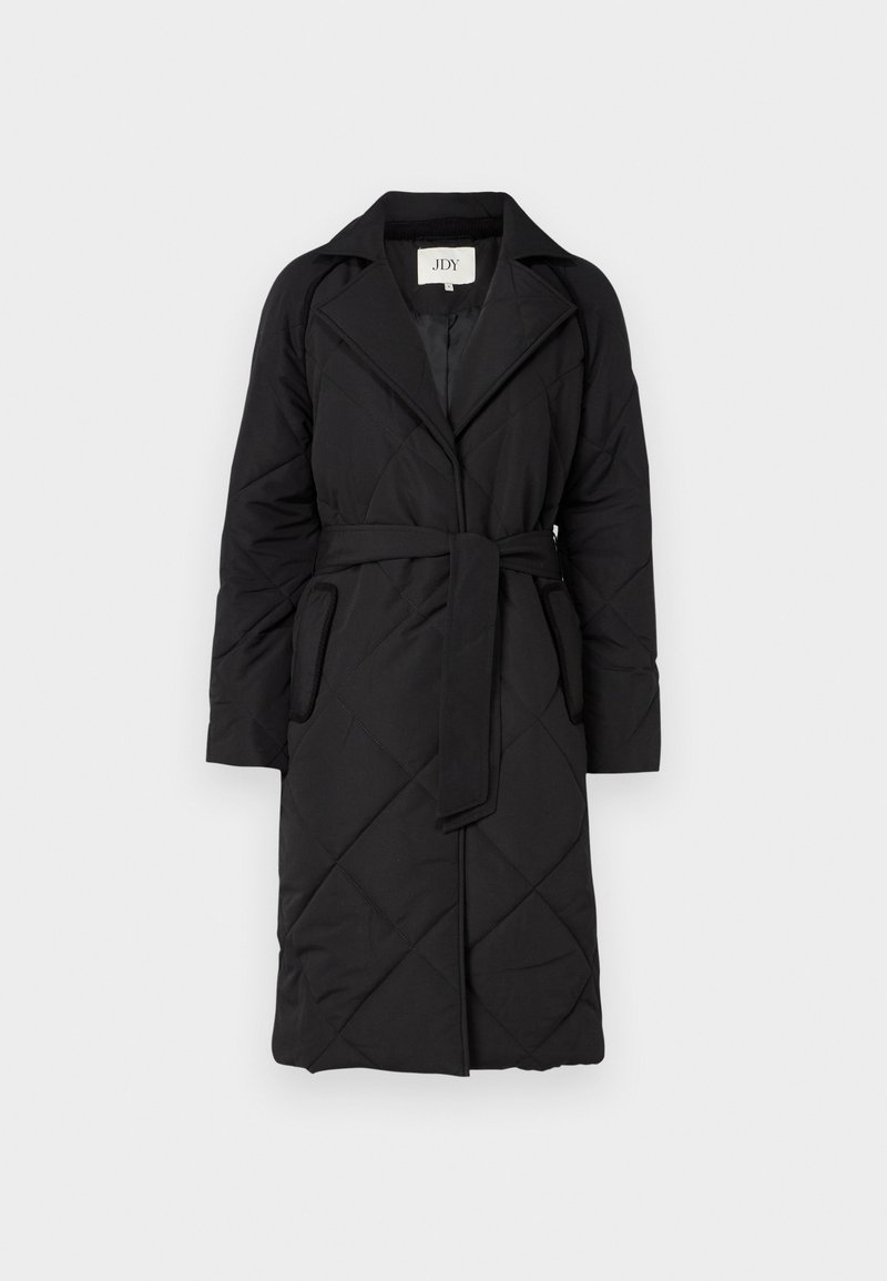 JDY Wintermantel zwart JDY Wintermantel zwart