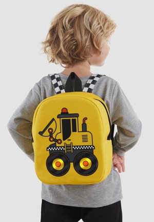 Denokids, TASCHEN/RUCKSÄCKE/KOFFER BULLDOZER UNISEX - Cartable d'école - yellow cff s