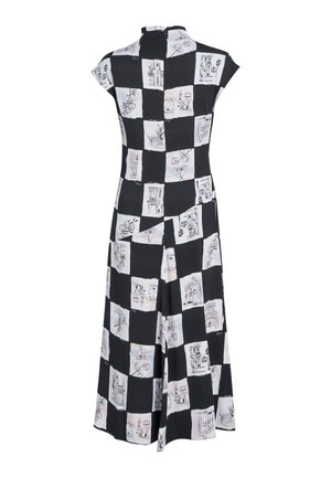 KARL LAGERFELD PRINTED DRESS - Robe de jour - sketch checkerboard aop