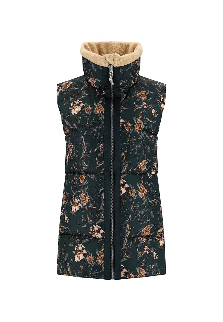 Kari Traa Bodywarmer donkergroen Kari Traa Bodywarmer donkergroen