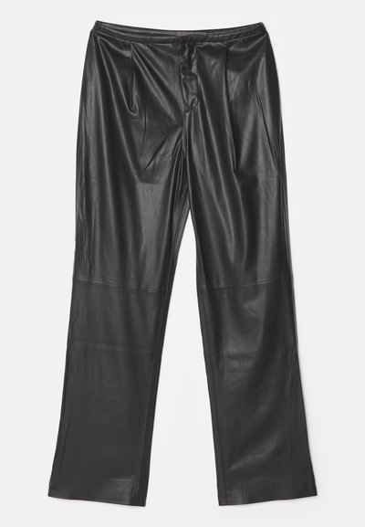 Proenza Schouler White Label STRAIGHT LEG PANTS - Παντελόνι - black
