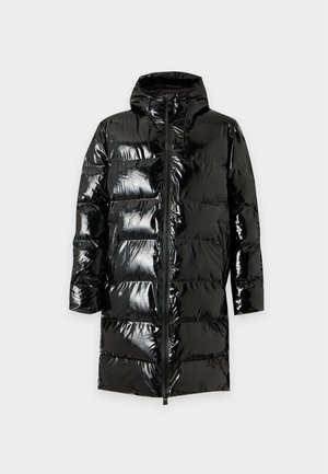 Rains, ALTA LONGER PUFFER JACKET UNISEX - Зимно палто - black gloss