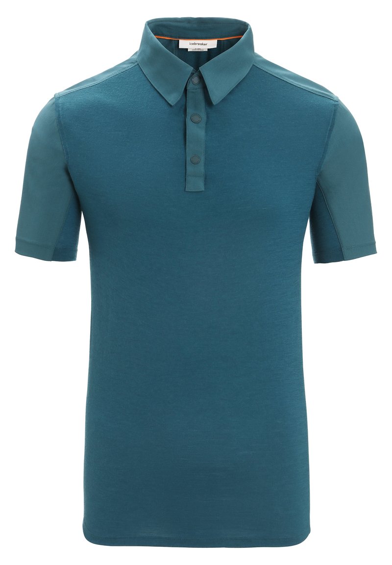 Icebreaker Poloshirt donkergroen Icebreaker Poloshirt donkergroen