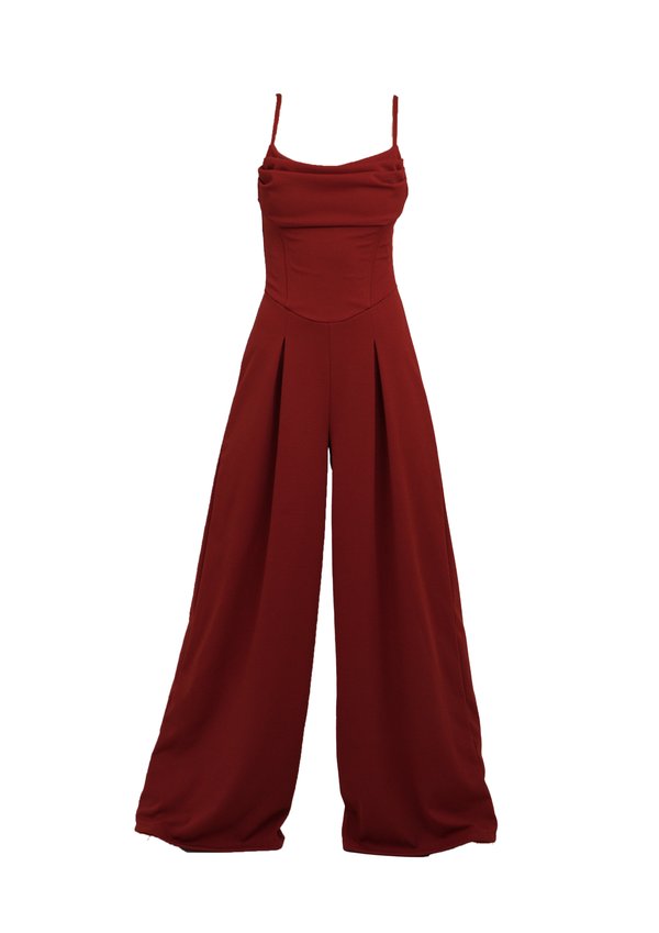 SASHA CORSET STYLE - Jumpsuit - burnt orange4