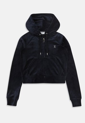 Juicy Couture SAGITTARIUS HOODIE - Zip-up sweatshirt - dark blue