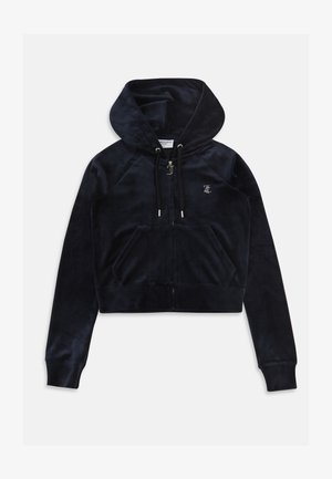 Juicy Couture SAGITTARIUS HOODIE - Zip-up sweatshirt - dark blue