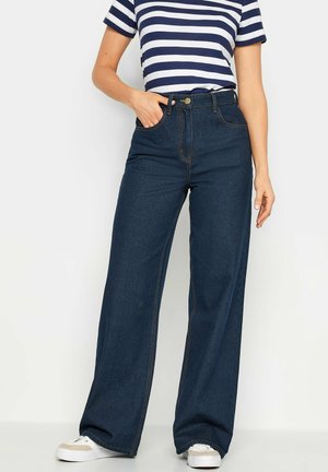 WIDE LEG  - Flared Jeans - indigo