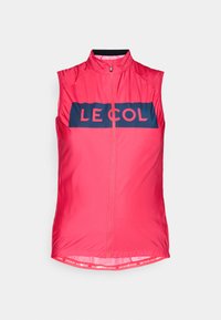 WOMENS SPORT LOGO GILET - Cycling-Trikot - hotpink/navy