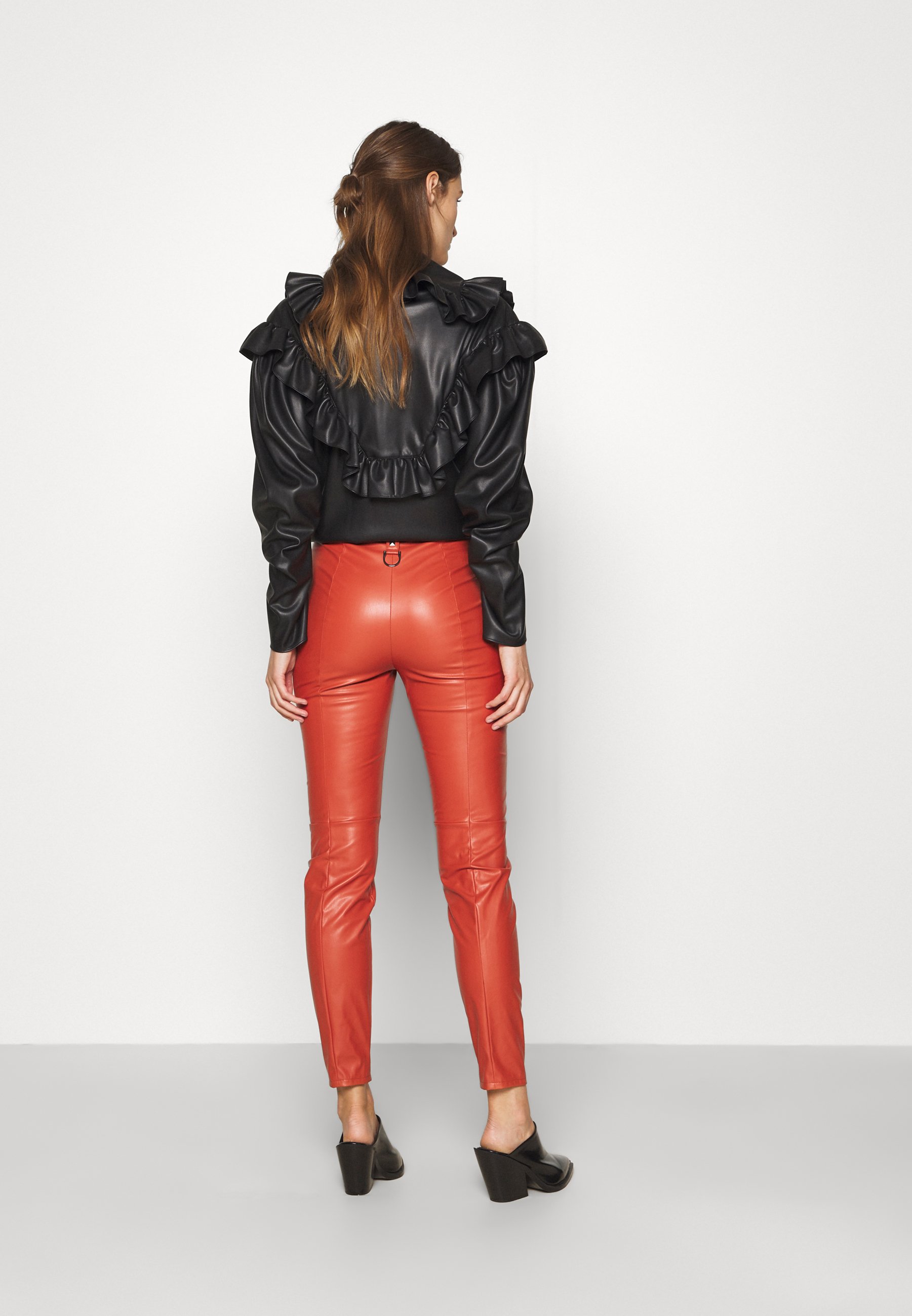 Patrizia Pepe PANTALONI - Pantaloni - red clay/rosso - Zalando.it