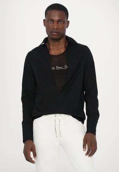 Ludovic de Saint Sernin ALAN SHIRT UNISEX - Camisa - black