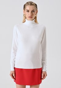 Unausgewählt, white