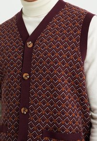 WE Fashion Väst - bordeaux