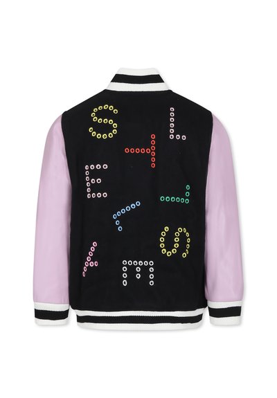 Stella McCartney Kids Giubbotto Bomber - black