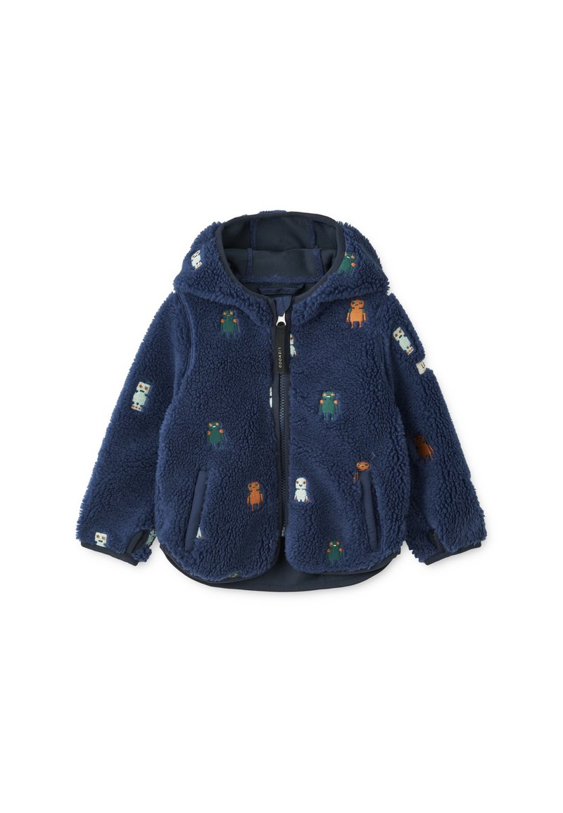 Liewood MARA PILE JACKET WITH EARS UNISEX - Žieminė striukė - indigo blue