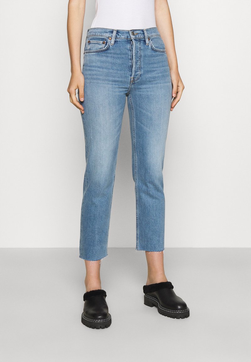 Damen Kleider | RE/DONE STOVE PIPE Jeans Straight Leg light stone/hellblau - NX11119 Damen Kleider | RE/DONE STOVE PIPE Jeans Straight Leg light stone/hellblau - NX11119