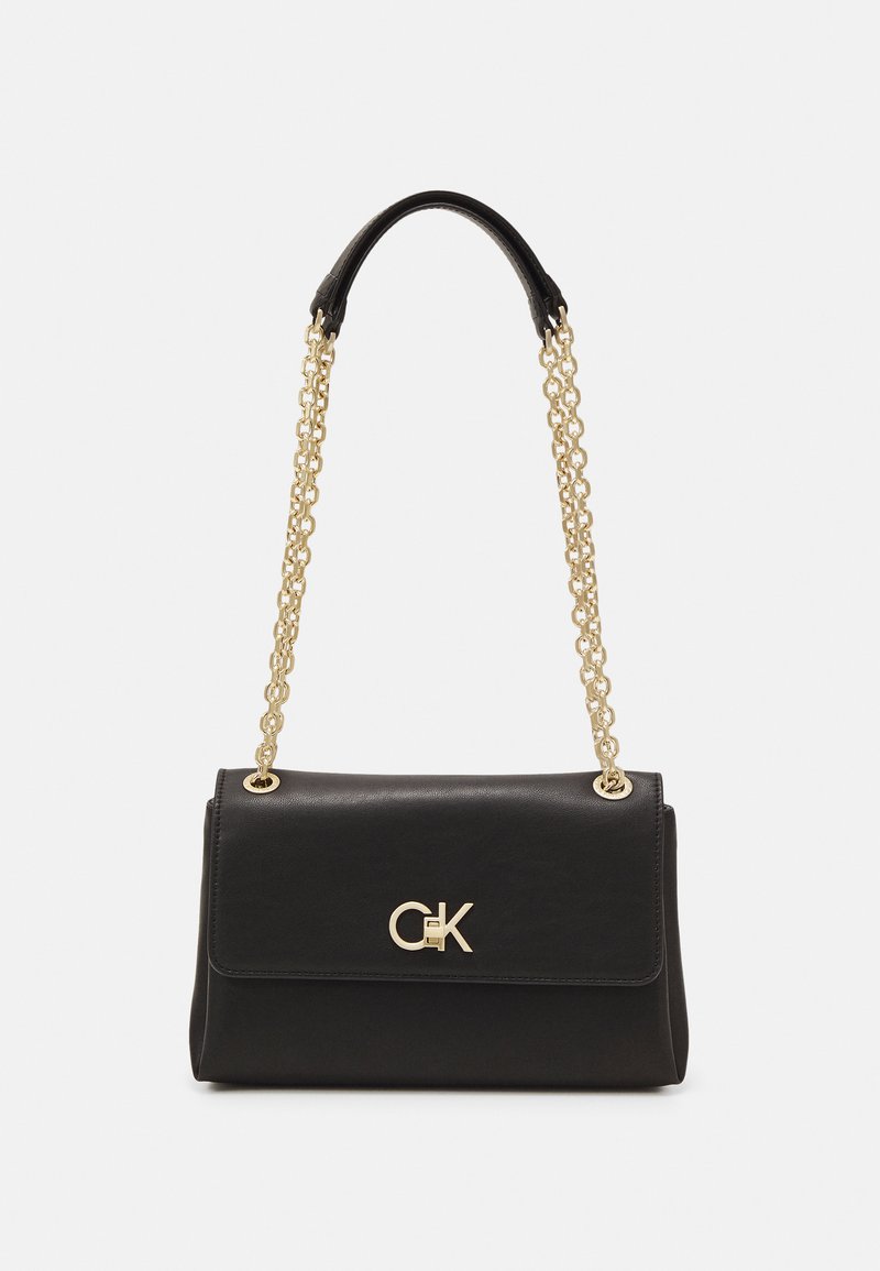 Calvin Klein RELOCK CROSSBODY Across body bag black Zalando.ie