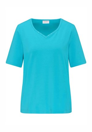 GOLDNER, PETITE - T-shirt print - turquoise