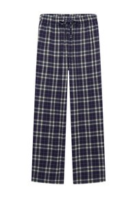 Unselected, navy check