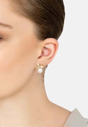 Latelita RIBBON BOW - Earrings - gold coloured