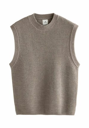 Next CREW NECK - REGULAR FIT TEXTURE - Džemper - neutral