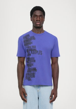 T-shirts print - electric blue