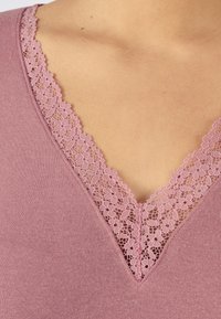 Damart TEE MANCHES LONGUES - Maglietta intima - violet