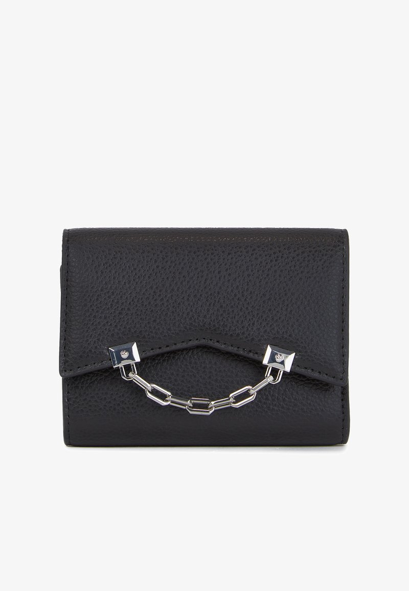 KARL LAGERFELD K/SEVEN GRAINY TRIFOLD - Piniginė - black