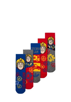 5ER PACK FEUERWEHRMANN SNEAKER - Socks - mehrfarbig