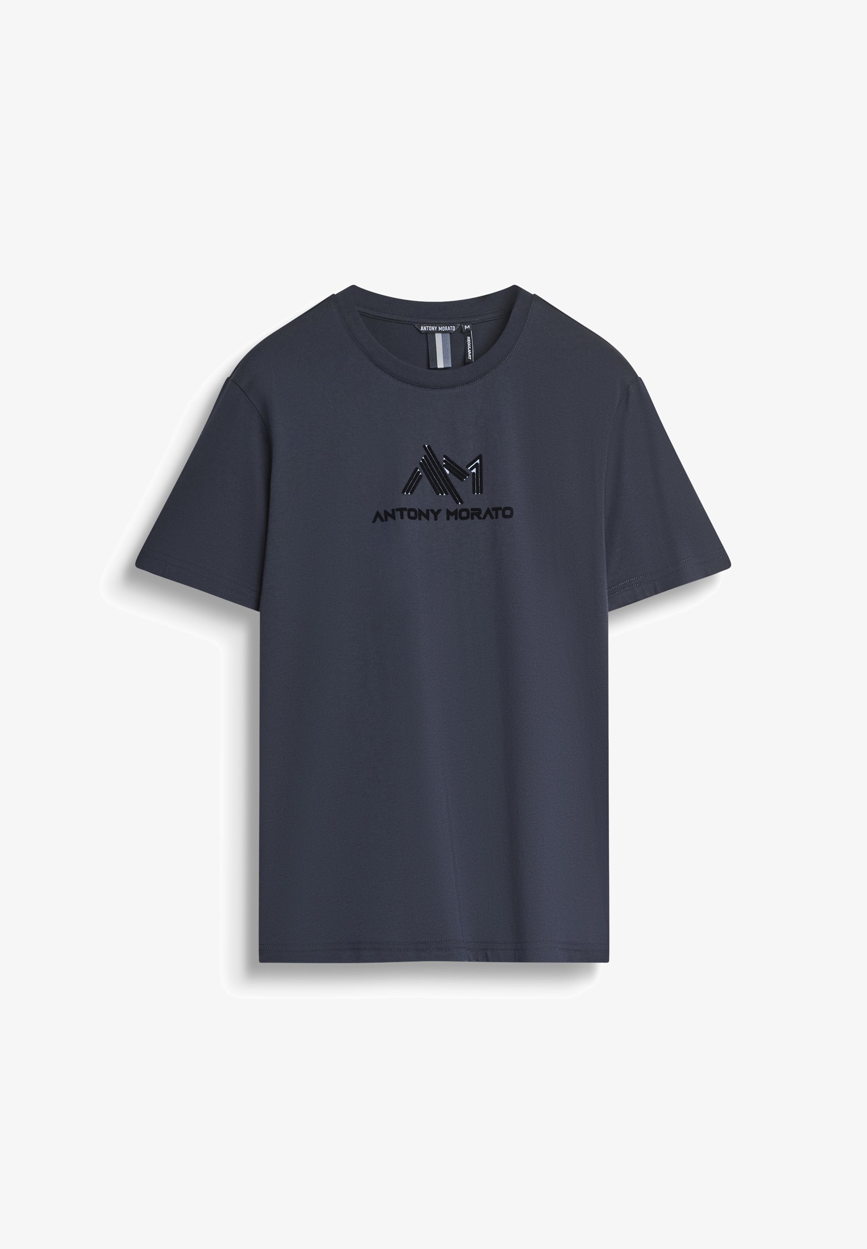 Antony Morato REGULAR FIT WITH RUBBER FLOCK LOGO Camiseta