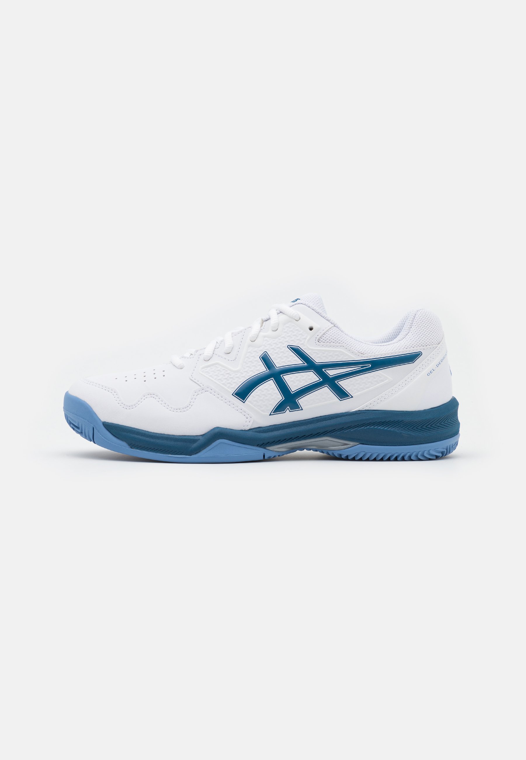 ASICS GEL-DEDICATE 7 CLAY - Zapatillas de tenis para tierra batida -  white/light indigo/blanco - Zalando.es