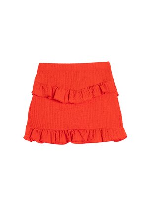 Falda acampanada - red