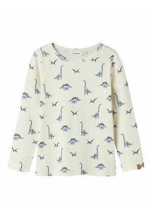 SLIM FIT - Long sleeved top - turtledove