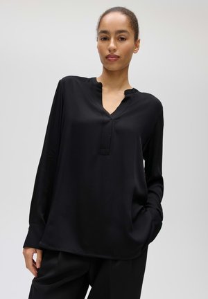 OPUS, OPUS LANGARMBLUSE FARGI MODERN - Maglietta a manica lunga - black