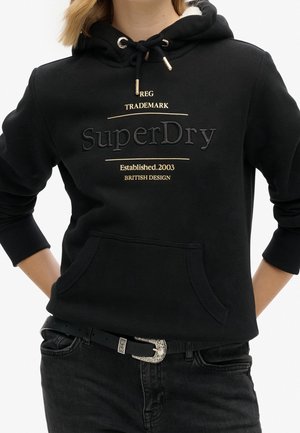 Kapuzenpullover - black