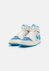 Jordan AIR JORDAN 1 ZM CMFT 2 - Sneakers alte - sail/dark powder blue/blue grey/light silver/industrial blue/coconut milk