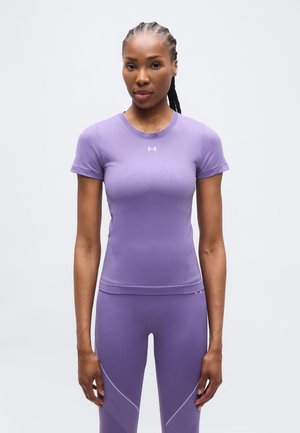 VANISH SEAMLESS - T-shirt de sport - purple luxe/purple crest