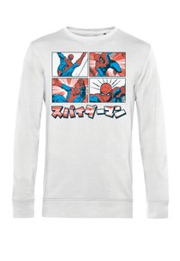 Marvel SPIDER-MAN CLASSIC COMIC SPIDEY - Sweatshirt - white/hvid ...