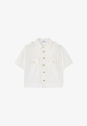 Motivi, CAMICIA CON TASCHE - Hemdbluse - bianco
