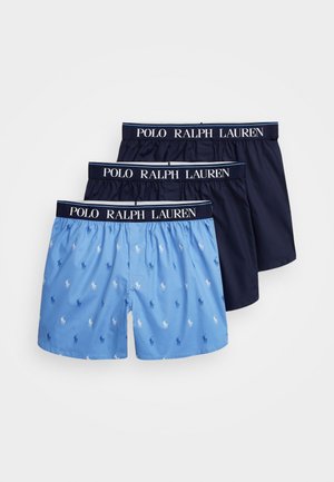 Polo Ralph Lauren STRETCH  3 PACK - Trenýrky - navy/blue