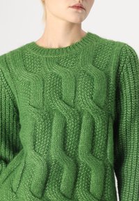 VILA VIREBA O NECK TOP - Pulover - cactus