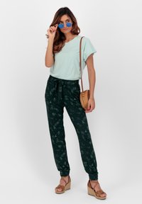 alife & kickin MALAIKAAK KURZARM - Tricou basic - fresh mint melange