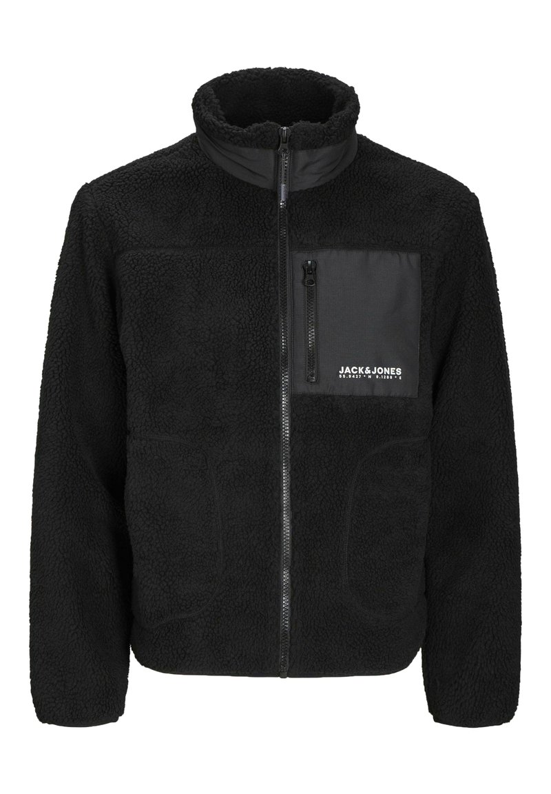Jack & Jones Fleecejacke schwarz