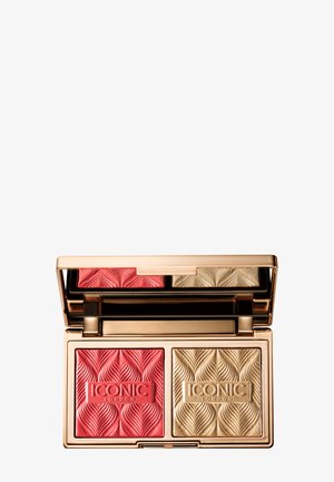 Iconic London SILK GLOW DUO - Colorete - coral glow