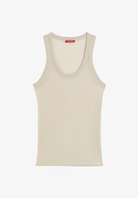 Niet geselecteerd, beige plain