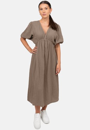 Day dress - taupe
