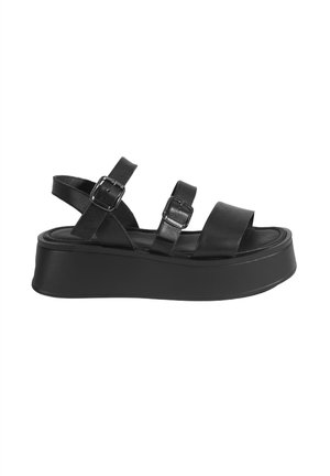 Wedge sandals - black