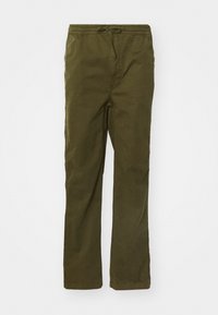 BASIC PANTS - Bukser - dark olive