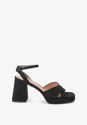 FOREVER COMFORT  STANDARD - Sandali con plateau - black